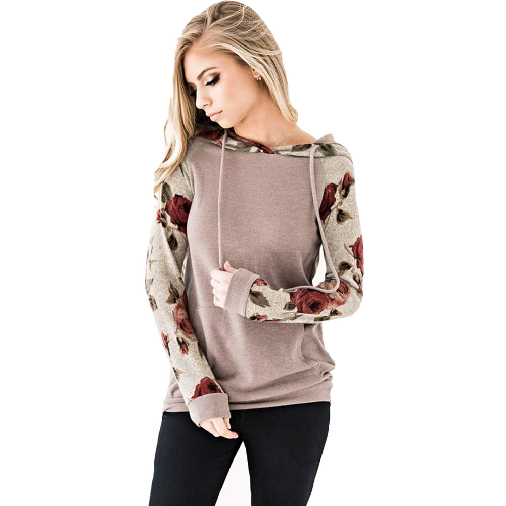 Hooded sweatshirt women prided lace top springing tops