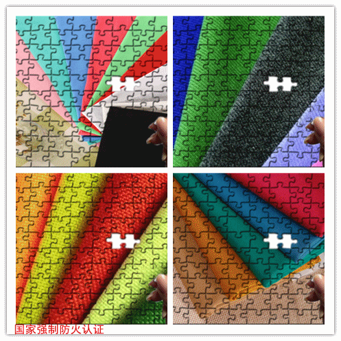 100 % ecological raw cotton flame retardant bed fabric knitting sheet fireproof cloth