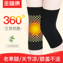 Wormwood knee pads cover sheaths to keep warm old and cold legs self-heating men and women paint joint pain elderly cold protection