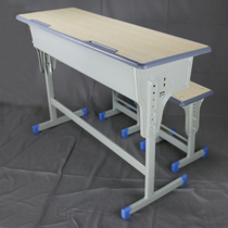 Double desks and chairs School primary and secondary school students desks tutoring classes desks training courses desks and chairs lifting factory direct sales