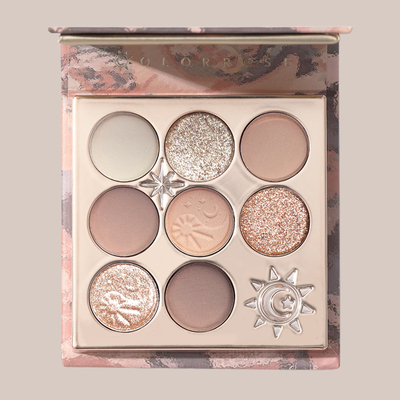 顺丰包邮/colorrose 奶茶眼影盘ins超火平价学生闪粉珠光防水亮片