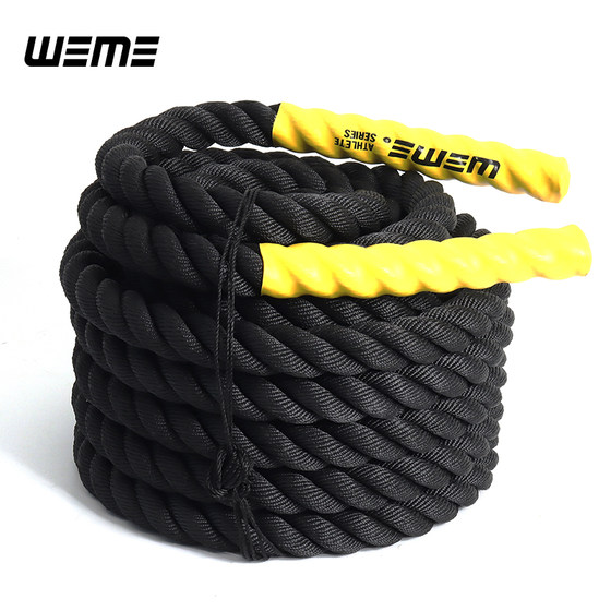 Physical explosive training big rope throw