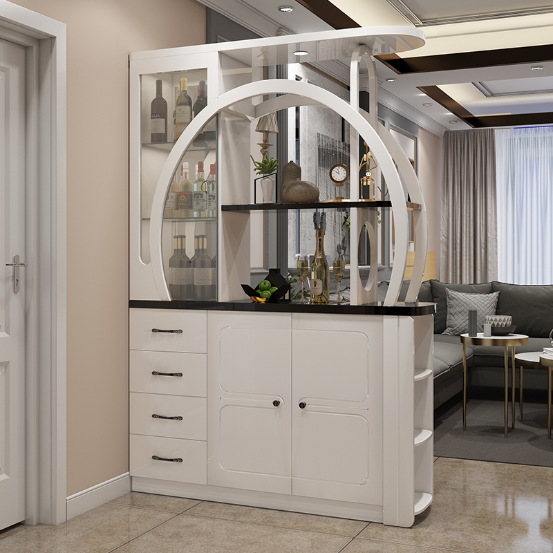 Living room light and luxurious wine cabinet Entry into the family Closed Cabinet Screen Partition Cabinet Modern Simple Integrated Shoes Cabinet In Door-to-door Hall Cabinet