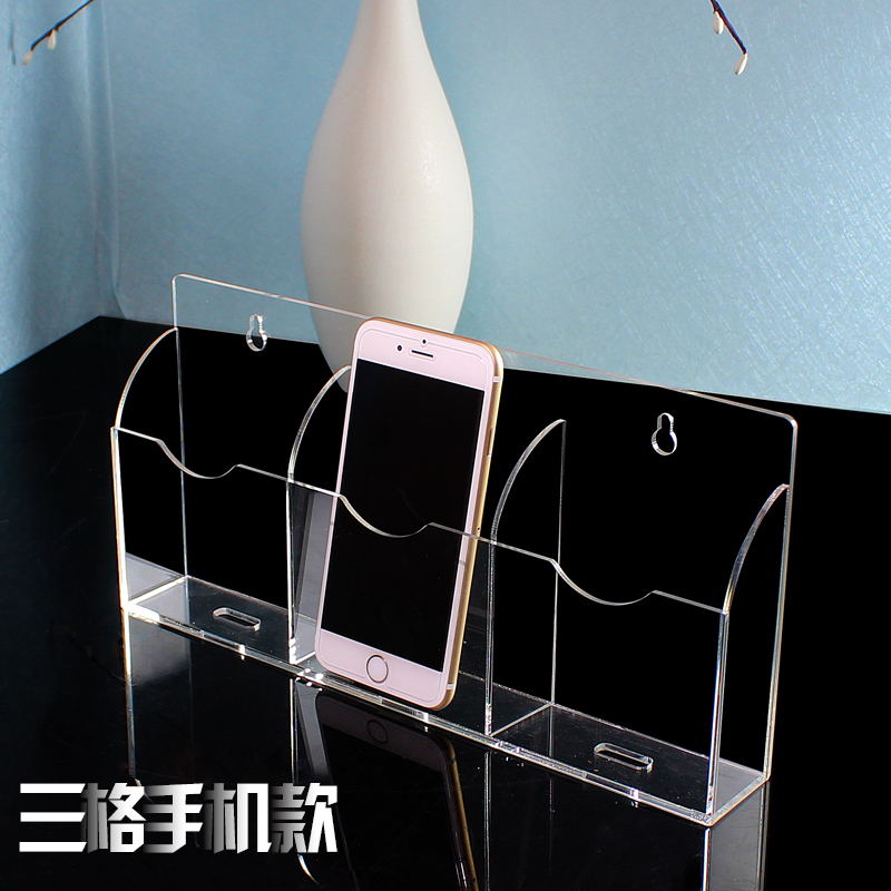 màn hình tivi samsung TV điều hòa không khí điều khiển từ xa acrylic điều khiển từ xa khung cố định hộp lưu trữ hộp treo tường - TV tivi giá rẻ