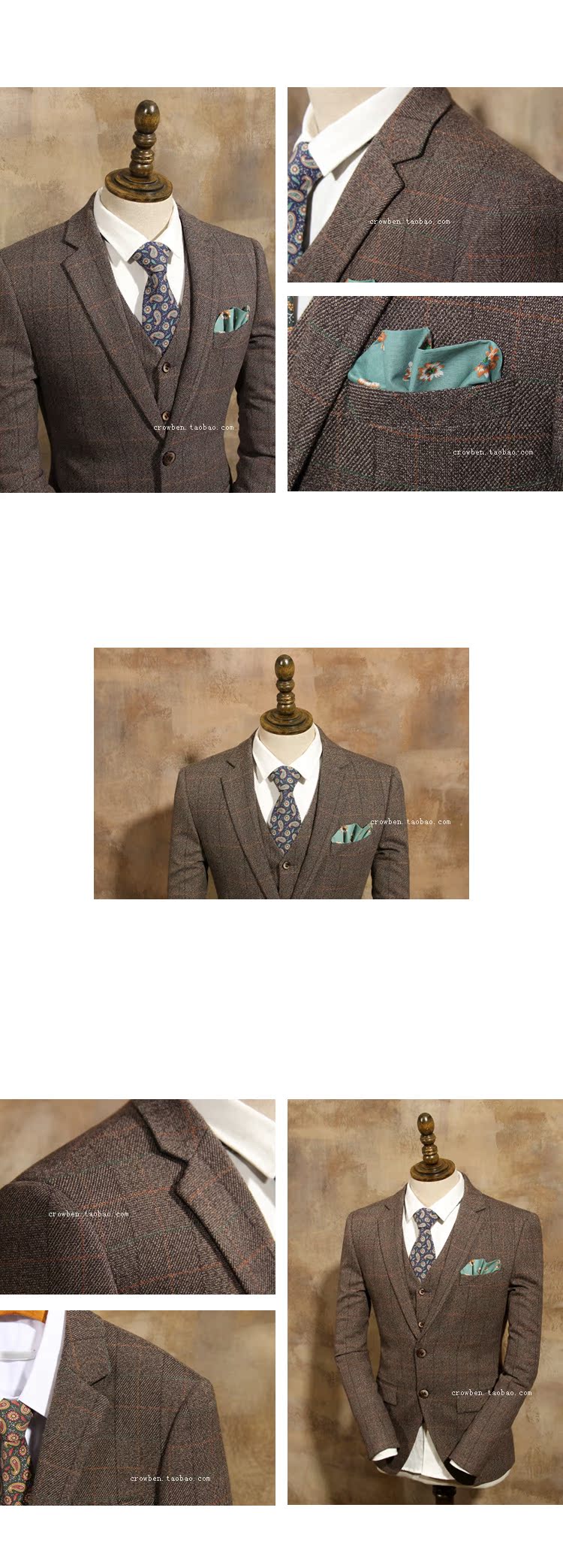 Costume homme CROWBEN pour automne - Ref 1570719 Image 35