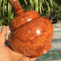 Gall wood storage tank mahogany treasure pot tree tumor Rosewood decorative ornaments tumor scar tea jar collection class crafts