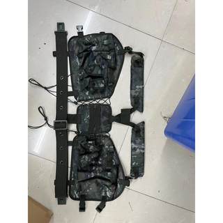 Neue farbe 95 bullet bag taktische ausrüstung 95 schwarz trageausrüstung schauspielleistung taktische weste trainingsweste