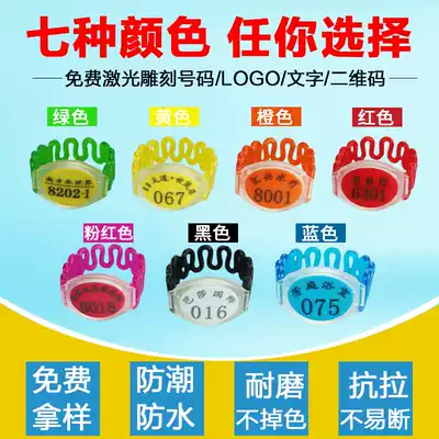 Key card foot bath shop cabinet waterproof bathhouse sauna hand number number sticker room Health bathroom