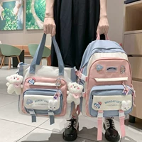 Синий комплект, милый значок, подвеска, 10 шт, с медвежатами