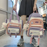 Сиреневый комплект, милый значок, подвеска, 10 шт, с медвежатами