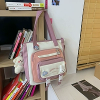 Розовый милый значок, подвеска, 5 шт, с медвежатами