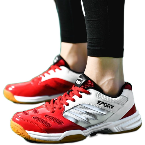 Тенниски, нескользящая волейбольная спортивная обувь для бадминтона для влюбленных, большой размер