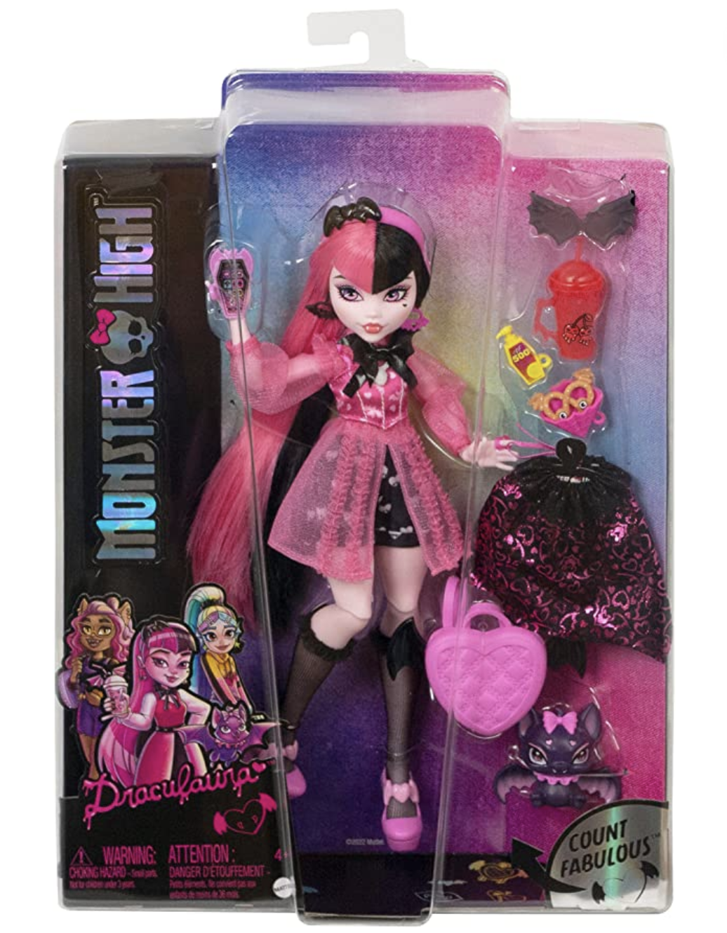 Подвижная кукла Monster High, артикулируемая коллекционная, 10.9 см, разные стили