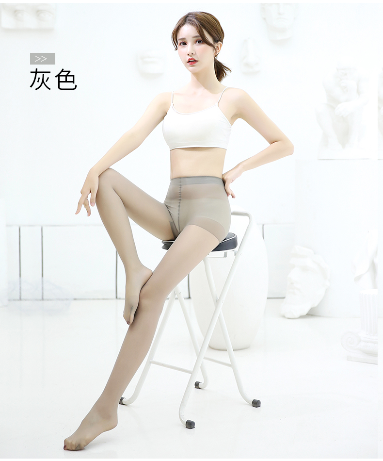 Vớ nữ mùa hè siêu mỏng sexy pantyhose thịt màu chống móc sexy chân đen stovepipe vớ mỏng vô hình