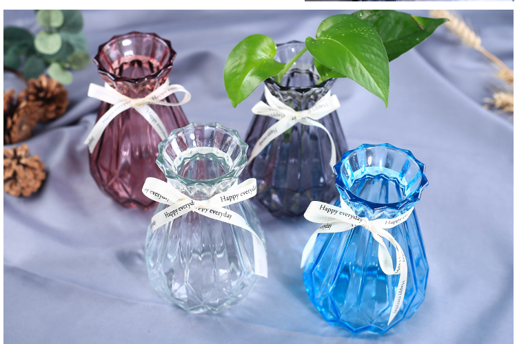 Cây thủy canh chai thủy tinh phòng khách bình trang trí đồ trang trí đầy sao hoa chèn bình thủy tinh để bàn trang trí - Vase / Bồn hoa & Kệ chậu ghép thông minh