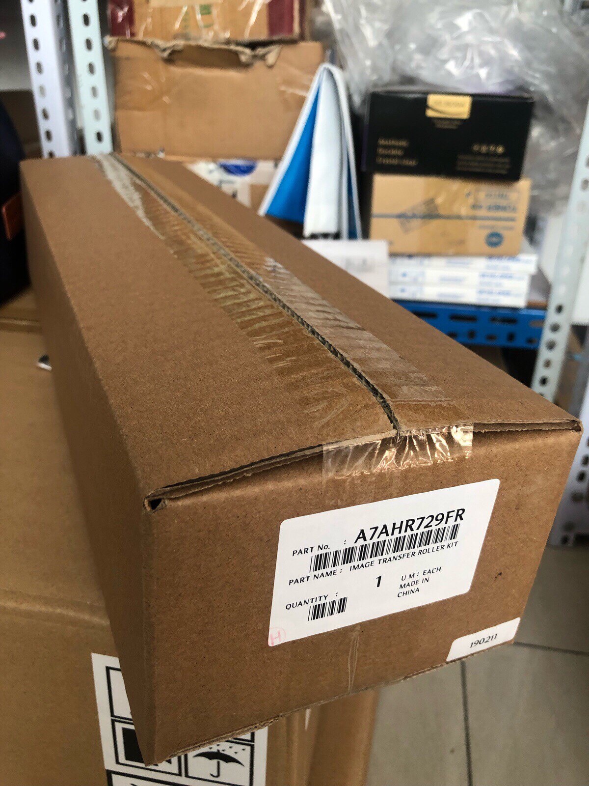 Konica Minolta 287 367 7528 7536 Original transfer roller Transfer assembly