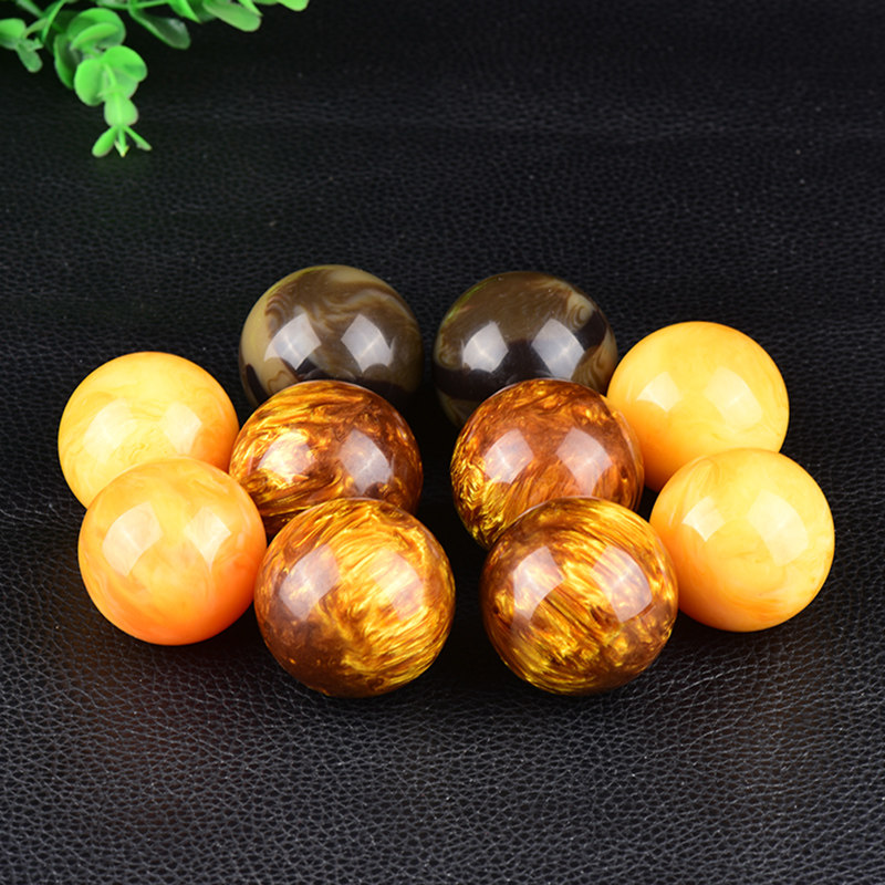 Imitation gold silk sea willow fitness ball Imitation beeswax health ball Hand massage ball rehabilitation ball Elderly exercise finger play