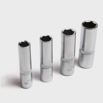 Chrome vanadium steel 1 4 Xiaofei 6 3mm joint 1 4 hexagonal long sleeve small quick 6-angle long sleeve long sleeve