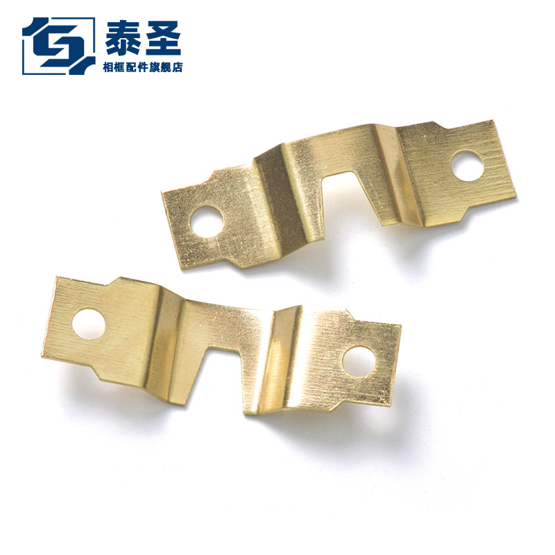 Taisheng photo frame hardware back panel accessories 200 thin gold horizontal and straight strips for cross-stitch oil painting frame mounting