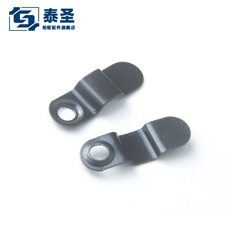 Tai Sacred Quality Photo Frame Accessories Backplate Black Bow Type Press Sheet Melon button melon Sub-sheet 5000 9X25mm