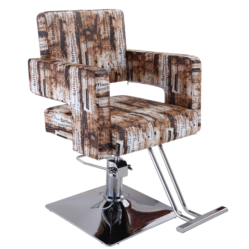 Factory direct sales barber shop special barber chair barber chair barber chair hairdressing chair hydraulic rotating lift chair barber board 2017