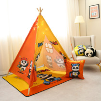 Cartoon childrens indoor universal boy and girl cute household baby toy house game house tent bed separation artifact