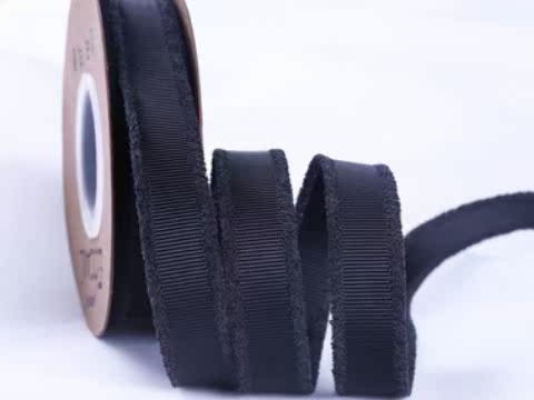 Hàn Quốc nhập khẩu tóc viền sợi ruy băng phụ kiện tóc tự làm nơ chất liệu mũ rơm mũ quần áo ruy băng - Phụ kiện tóc đồ buộc tóc scrunchies