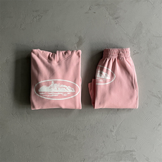 Мода Set corteiz shorts set男士卫衣短裤套装高质量sweater london原创