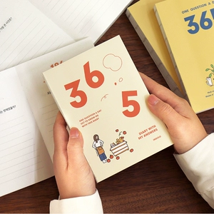 Милый ноутбук, карманный блокнот, Южная Корея, 365 дней, 1 дней