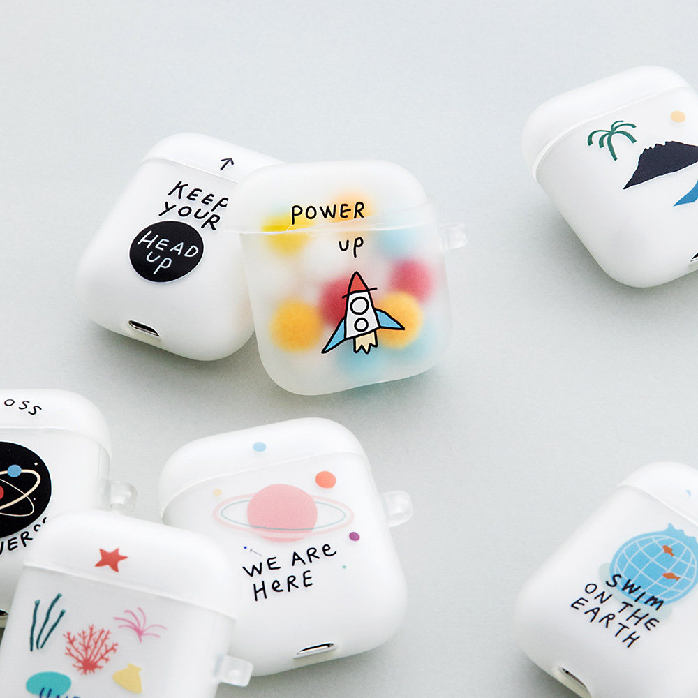 South Korea Livework applies to Apple AirPods wireless Bluetooth headphone anti-fall soft protective sleeve headsets