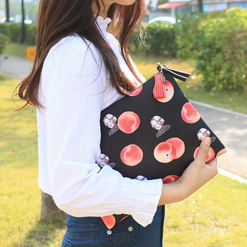 Tide, свежая мультяшная маленькая сумка клатч, система хранения, Южная Корея, 9.7 дюймов