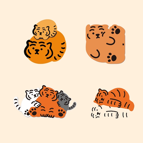 Милая брендовая большая наклейка, чемодан, ноутбук, наклейки, Южная Корея, не оставляет следов