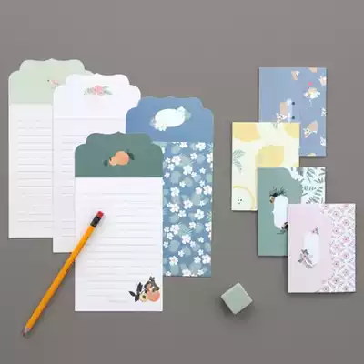 South Korea imported iconic hipster romantic envelope folding letter paper blessing lover letter letter note note