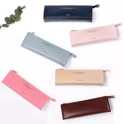 South Korea imported monopoly simple hipster fashion female students stereo zipper portable pen case stationery