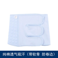 Синий, хлопковый, дышащий