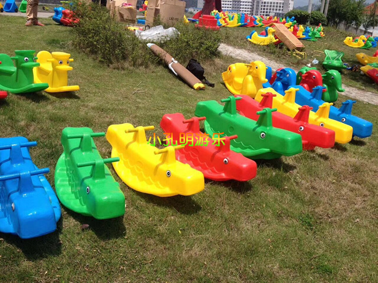 Kindergarten Seesaw Seesaw Child Teething Whale Double Balance Rocking Horse Indoor Children Teething