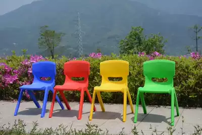 Thickened plastic chair for children kindergarten special chair Baby Back Chair Child Safety small chair child stool