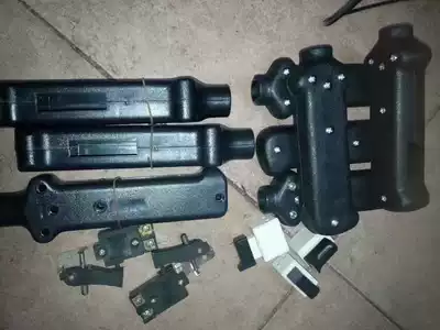 Dongsheng little overlord Jutai Hongderui pipe cutting machine switch handle Stainless steel pipe sawing machine accessories corner cutting machine Sanli