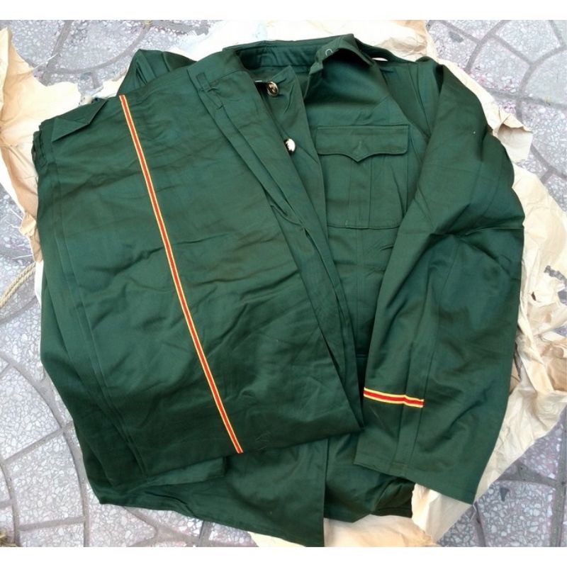 Old-Fashioned Polyester Winter Suit, Old-Style Zhongshan Suit, Green Wear-Resistant Work Clothes, Winter Old Style Old-Fashioned Polyester Winter Suit, Old-Style Zhongshan Suit, Green Wear-Resistant Work Clothes, Winter Old Style