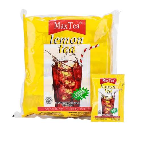 Новое специальное предложение индонезийское yingle maxtea Мгновенное лимонное чайное чайное пивоварение.