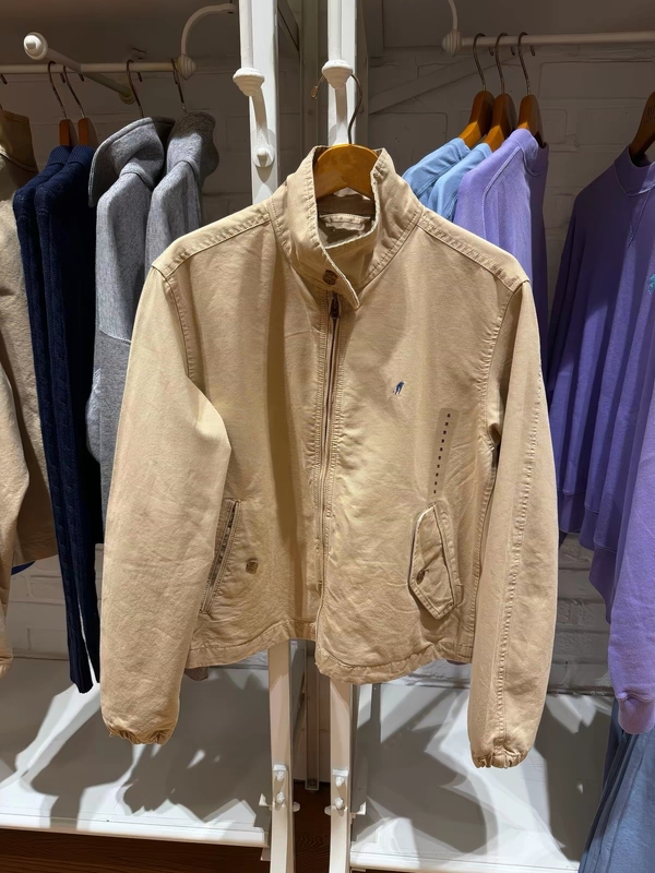 Counter-Quality Rl Women's Clothing 2026 Autumn New Classic Cotton Canvas Jacket Short Style for Petite Figures Counter-Quality Rl Women's Clothing 2026 Autumn New Classic Cotton Canvas Jacket Short Style for Petite Figures