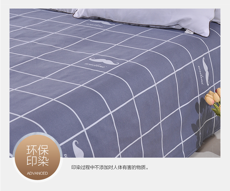 Cũ vải thô mat tờ mảnh duy nhất tấm bông linen mat sinh viên ký túc xá sheets 1.5 1.8 2 m giường