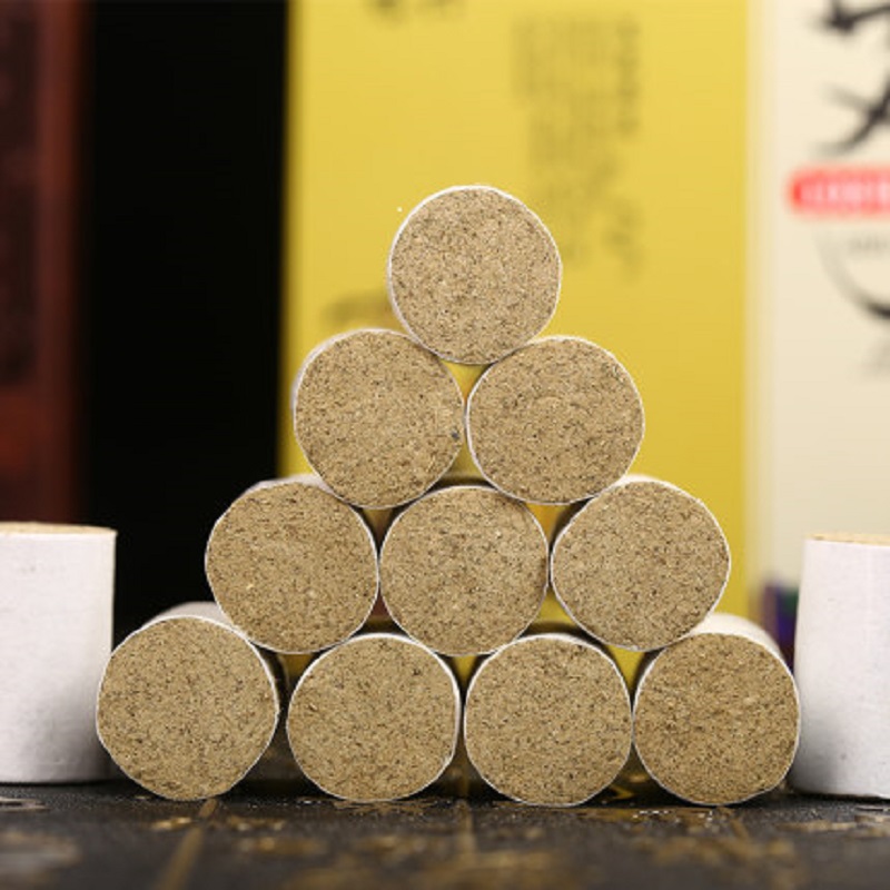 艾柱108粒装艾柱家用宫寒祛濕十年陈艾草陈年正品无烟绒纯艾灸条