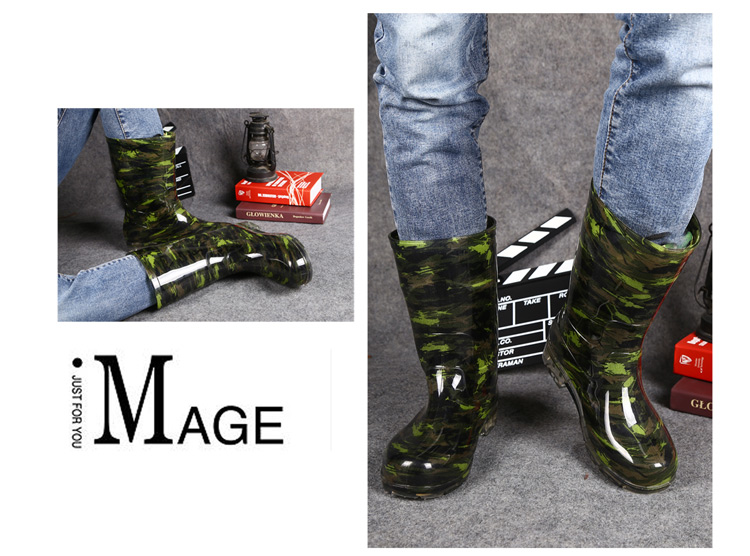 Chaussures - bottes caoutchouc homme pour printemps - semelle tendon - Ref 972922 Image 23