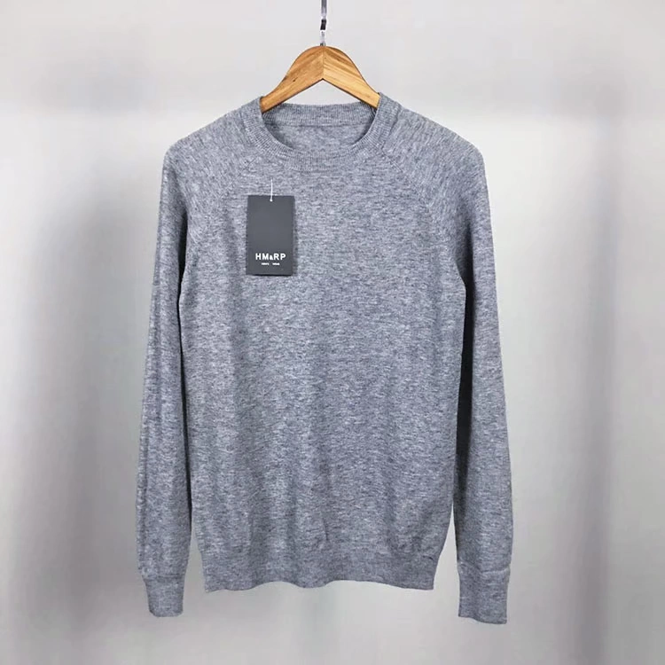 Áo len cashmere mỏng! Khách hàng cũ phải vào! Đầu thu mới cổ tròn mặc bên trong mỏng mặc áo len cashmere mỏng - Áo len Cashmere