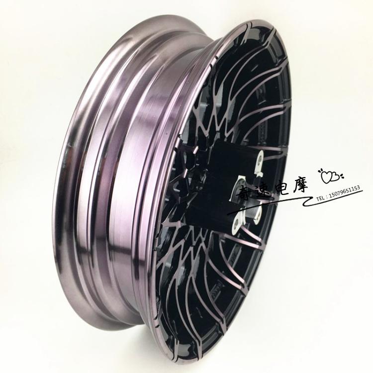 Xe máy điện sửa đổi Xe Máy sửa đổi xe điện phụ kiện bánh xe new hoa cúc vòng thép 10 12 inch bánh xe phía trước vành xe máy future