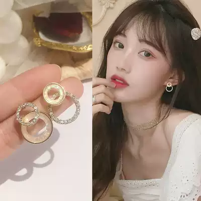 Temperament advanced ear clip niche elegant earless earrings Net red earrings students versatile sterling silver earrings