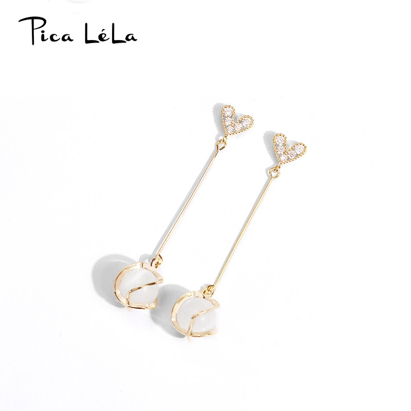 Loving Advanced Sensory Ear Clip Style Student 100 Hitch Without Earring Ear Accessories Woman Long Version Fake Earrings Pure Silver Earrings Pendant