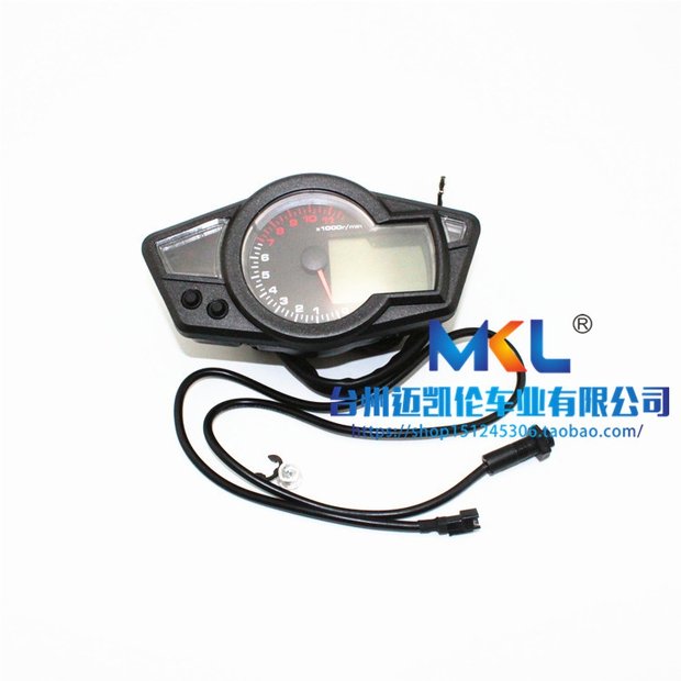 Phụ kiện xe máy Leike Dajingang xe tay ga PS250 máy móc LCD nguyên bản lắp ráp dụng cụ đồng hồ xe dream