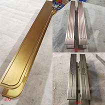 Bronze Chinese antique auspicious cloud gate handle modern glass door wooden door handle hotel stainless steel handle Black